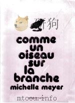 Comme un oiseau sue la branche（1956 PDF版）