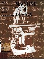 MACHINE TOOL DESIGN  VOL.3（1968 PDF版）