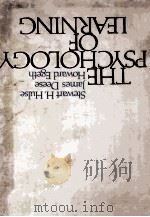 THE PSYCHOLOGY OF LEARNING FOURTH EDITION（1975 PDF版）
