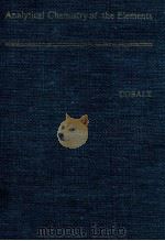 ANALYTICAL CHEMISTRY OF THE ELEMENTS COBALT（1969 PDF版）