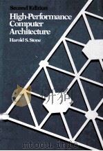 HIGH-PERFORMANCE COMPUTER ARCHITECTURE SECOND EDITION（1990 PDF版）