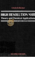 HIGH RESOLUTION NMR THEORY AND CHEMICAL APPLICATIONS SECOND EDITION（1980 PDF版）