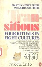 TRANSITIONS FOUR RITUALS IN EIGHT CULTURES（1980 PDF版）