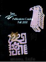 IPAS PUBLICATIONS CATALOG FALL 2000（ PDF版）