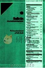 BULLETIN OF THE WORLD HEALTH ORGANIZATION（ PDF版）
