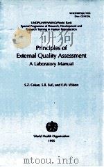 PRINCIPLES OF EXTERNAL QUALITY ASSESSMENT A LABORATORY MANUAL（1995 PDF版）