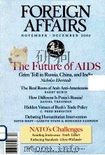 FOREIGN AFFAIRS NOVEMBER/DECEMBER 2002（ PDF版）