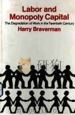 LABOR AND MONOPOLY CAPITAL THE DEGRADATION OF WORK IN THE TWENTIETH CENTURY 1974 PDF电子版封面 0853453705