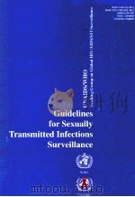 GUIDELINES FOR SEXUALLY TRANSMITTED INFECTIONS SURVEILLANCE 1999 PDF电子版封面