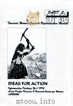 IDEAS FOR ACTION PART 2 PDF电子版封面