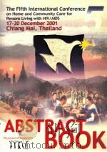 THE FIFTH INTERNATIONAL CONFERNCE ON HOME AND COMMUNITY CARE FOR PERSONS LIVING WITH HIV/AIDS（ PDF版）