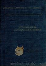 ANALYTICAL CHEMISTRY OF YTTRIUM AND THE LANTHANIDE ELEMENTS（1970 PDF版）