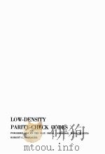 LOW-DENSITY PARITY-CHECK CODES（1963 PDF版）