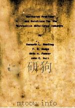 CORROSION PROBLEMS AND SOLUTIONS FOR THE EXTRACTIVE METALLURGY INDUSTRY（1974 PDF版）