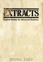 EXTRACTS ENGLISH FICTION FOR ADVANCED STUDENTS（1989 PDF版）