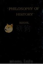THE PHILOSOPHY OF HISTORY REVISED EDITION（1900 PDF版）