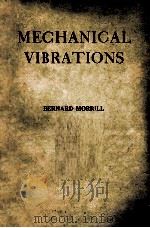 MECHANICAL VIBRATIONS（1957 PDF版）