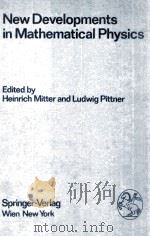 New Developments in Mathematical Physics（1981 PDF版）