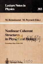 Nonlinear Coherent Structures in Physics and Biology（1991 PDF版）
