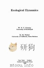 ecological dynamics（1998 PDF版）