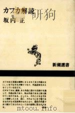 カフカ解読 1995.01 PDF电子版封面 坂内正