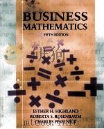 BUSINESS MATHEMATICS FIFTH EDITION（1997 PDF版）