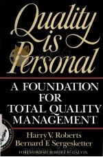 QUALITY IS PERSONAL  A FOUNDATION FOR TOTAL QUALITY MANAGEMENT（1993 PDF版）