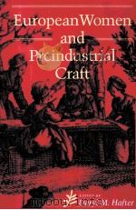 EUROFEAN WOMEN AND PREINDUSTRIAL CRAFT（1995 PDF版）