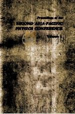SECOND ASIA-PACIFIC PHYSICS CONFERENCE BANGALORE 1986 VOLUME 1（1987 PDF版）