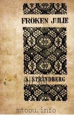 令嬢ジュリー 1952.08 PDF电子版封面 Strindberg