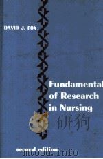 FUNDAMENTALS OF RESEARCH IN NURSING SECOND EDITION（1966 PDF版）