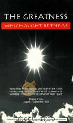 THE GREATINESS WHICH MIGHT BE THEIRS（ PDF版）
