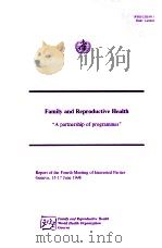 FAMILY AND REPRODUCTIVE HEALTH（1998 PDF版）