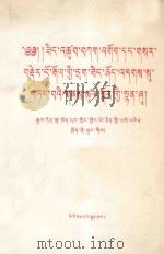 关于制止动乱和平息反革命暴乱的情况情况报告（藏文）（1989 PDF版）