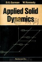 APPLIED SOLID DYNAMICS 1988 PDF电子版封面 0408023090