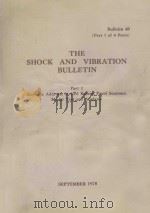 THE SHOCK AND VIBRATION BULLETIN BULLETIN 48 PART 1 OF 4 PARTS（1978 PDF版）