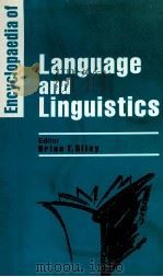 ENCYCLOPAEDIA OF LANGUAGE AND LINGUISTICS VOLUME SIX PROBLEMS AND METHODS IN LINGUISTICS（1999 PDF版）