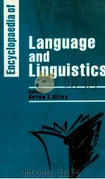 ENCYCLOPAEDIA OF LANGUAGE AND LINGUISTICS VOLUME ONE THE SCIENCE OF LINGUISTICS（1999 PDF版）