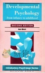 DEVELOPMENTAL PSYCHOLOGY SECOND EDITION（1997 PDF版）