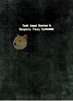 TENTH ANNUAL STRUCTURE IN COMPLEXITY THEORY CONFERENCE（1995 PDF版）