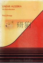 LINEAR ALGEBRA AN INTRODUCTION（1974 PDF版）