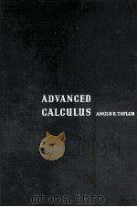 advanced calculus（1955 PDF版）