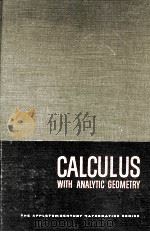 CALCULUS WITH ANALYTIC GEOMETRY（1965 PDF版）