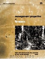 MANAGEMENT PROPERTIES OF FERRALSOLS（1979 PDF版）
