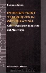 Interior Point Techniques in Optimization（1997 PDF版）