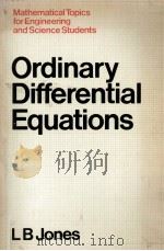 Ordinary Differential Equations For Engineering And Science Students（1976 PDF版）