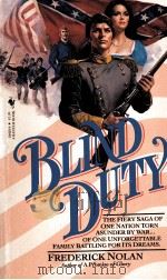 BLIND DUTY（1985 PDF版）