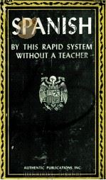 SPANISH IN RECORD TIME PDF电子版封面 O.A.DE SUCCAR