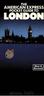 THE AMERICAN EXPRESS POCKET GUIDE TO LONDON PDF电子版封面 0671620142