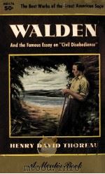 WALDEN OR LIFE IN THE WOODS AND ON THE DUTY OF CIVIL DISOBEDIENCE 1957 PDF电子版封面